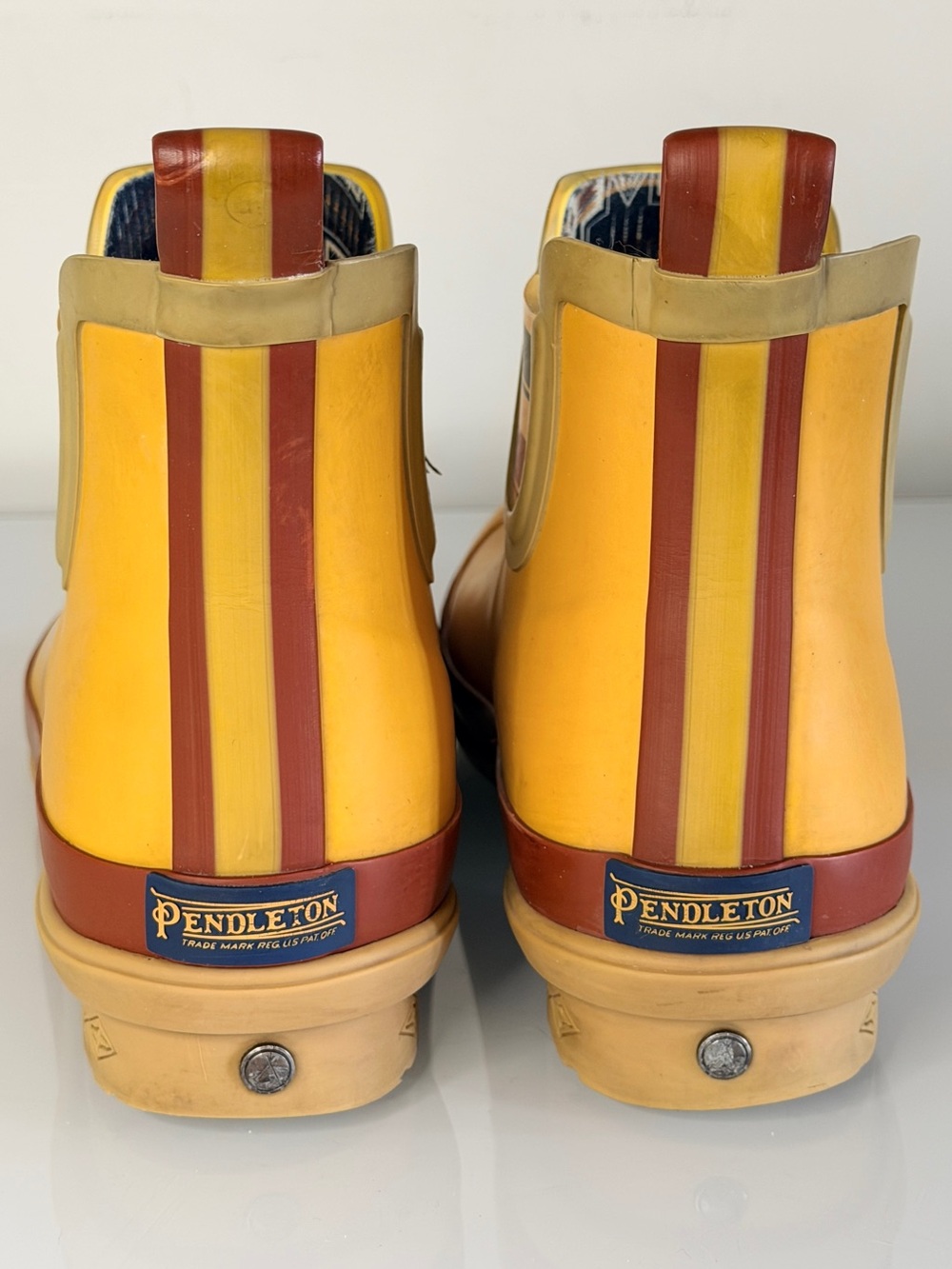 Pendleton Yellowstone National Park Rain Boots Women’s 10 Yellow - Picture 5 of 12